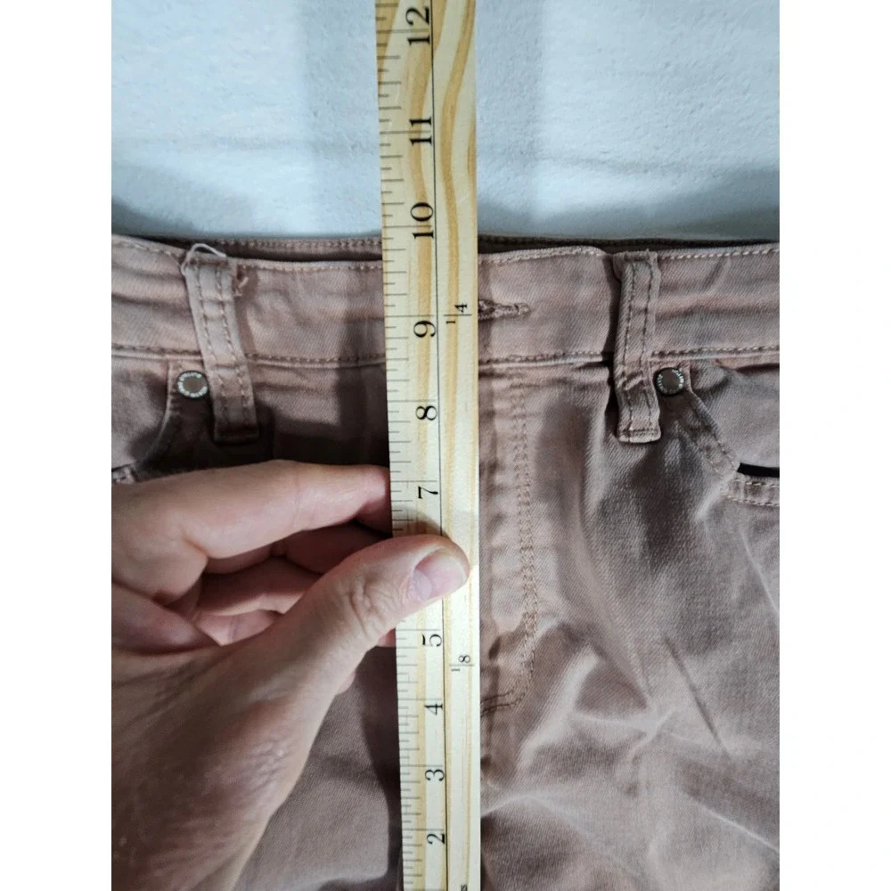 Buffalo David Bitton Havana High Rise Ankle Skinny Jeans‎ Mauve Brown 6/28